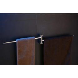 Wieszak na ręczniki dwuramienny  DOREO DOR-97025