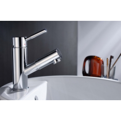 Bateria umywalkowa z obrotowym perlatorem  DENVER DEN-BUN.010C