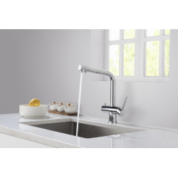 Crystal - chrom bateria 4 drożna