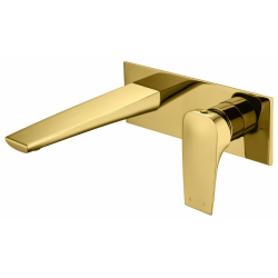 Bateria umywalkowa podtynkowa  MONACO MON-BPU.110 kolor ZŁOTY