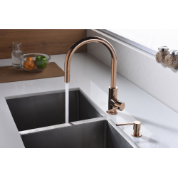 Pori - inox różowe złoto