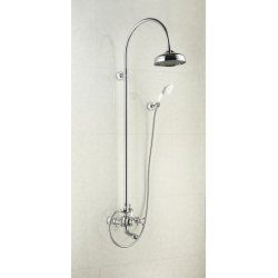 Zestaw wannowo-prysznicowy natynkowy   NIKOLAS NIK-ZWPN.500C