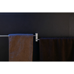 Wieszak na ręczniki dwuramienny  LIWO LIW-56025