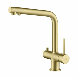 Crystal - mosiądz antyczny bateria 4 drożna