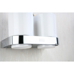 Uchwyt z dwoma szklankami   LIWO LIW-56052