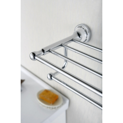 Półka na ręczniki z relingiem        NIKOLAS    NIK-57010