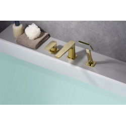 Bateria wannowa  3-otworowa  MONACO MON-BWW.080 kolor ZŁOTY