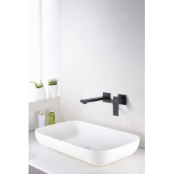 Bateria umywalkowa podtynkowa  TORONTO TOR-BPU.110 CZARNY MAT