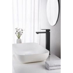 Bateria umywalkowa wysoka  TORONTO TOR-BUW.050 CZARNY MAT