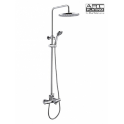 Zestaw termostatyczny wannowo-prysznicowy natynkowy  TERMO TER-ZWPN.500C