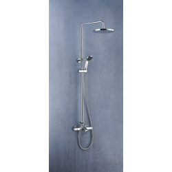 Zestaw termostatyczny wannowo-prysznicowy natynkowy  TERMO TER-ZWPN.500C