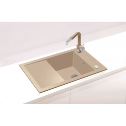 ALVEUS FORMIC 30 zlewozmywak granitowy steel