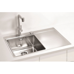 ALVEUS PURE 40 zlewozmywak stalowy lewy