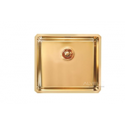 ALVEUSQUADRIX 30 zlewozmywak stalowy MONARCH złoto