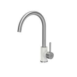 INGRID SteelQ stal szlachetna / biały metalik