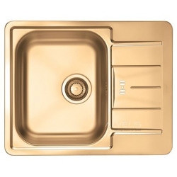 ALVEUS LINE 60 zlewozmywak stalowy MONARCH złoty