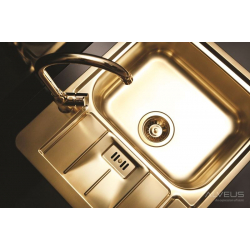 ALVEUS LINE 60 zlewozmywak stalowy MONARCH miedź