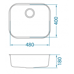 ALVEUS VARIANT 10 MONARCH zlewozmywak stalowy złoty