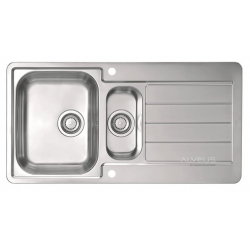 ALVEUS LINE MAXIM 10 zlewozmywak stalowy satynowy
