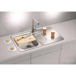 ALVEUS LINE MAXIM 20 zlewozmywak stalowy satynowy