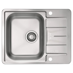 ALVEUS LINE MAXIM 60 zlewozmywak stalowy satynowy