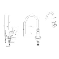 INGRID SteelQ stal szlachetna / beżowy metalik
