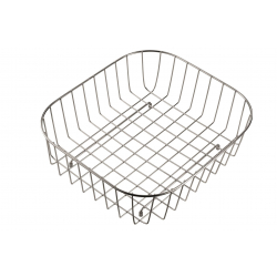 ALVEUS Koszyk stalowy chromowany