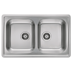 ALVEUS ELEGANT 40 zlewozmywak stalowy satynowy