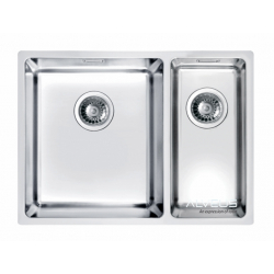 ALVEUS KOMBINO 120 zlewozmywak stalowy satynowy podwieszany