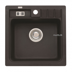 ALVEUS NIAGARA 20 zlewozmywak granitowy czarny