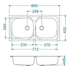 ALVEUS Basic 70 satyna