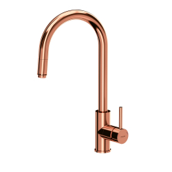 JENNIFER Pull out SteelQ PVD miedziany - wykończenie WYSOKI POŁYSK