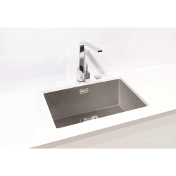 ALVEUS QUADRIX 50 zlewozmywak granitowy steel