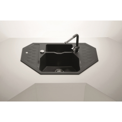 ALVEUS SENSUAL 60 zlewozmywak granitowy twilight