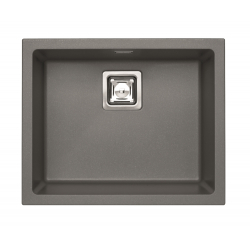 ALVEUS QUADRIX 50 zlewozmywak granitowy steel