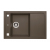 ALVEUS FORMIC 30 zlewozmywak granitowy chocolate