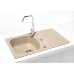 ALVEUS RECORD 30 zlewozmywak granitowy czarny