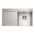 ALVEUS STYLUX 50 zlewozmywak stalowy prawy