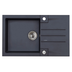 ALVEUS ROCK 130 zlewozmywak granitowy czarny