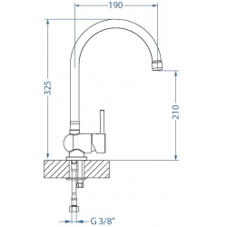 ALVEUS deska drewno bukowe