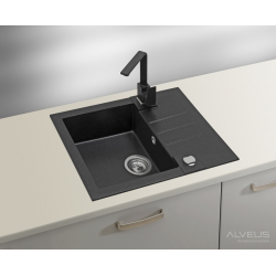 ALVEUS ROCK 30 zlewozmywak granitowy biały