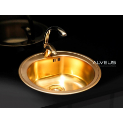 ALVEUS MONARCH FORM 30 zlewozmywak stalowy brąz