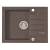 ALVEUS ROCK 30 zlewozmywak granitowy chocolate