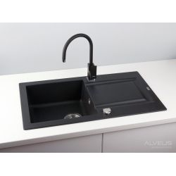 ALVEUS FALCON zlewozmywak granitowy biały