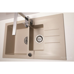 ALVEUS ROCK 70 zlewozmywak granitowy czarny