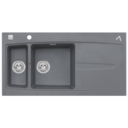 ALVEUS APELLES 70 zlewozmywak granitowy steel