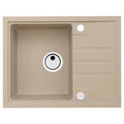 ALVEUS Zlewozmywak granitowy INTERMEZZO 30 beżowy