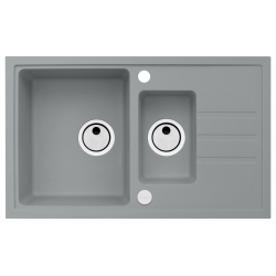 ALVEUS Zlewozmywak granitowy INTERMEZZO 70 beton