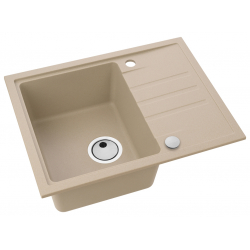 ALVEUS Zlewozmywak granitowy INTERMEZZO 30 beżowy