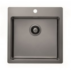 ALVEUS PURE 30 zlewozmywak stalowy MONARCH antracyt